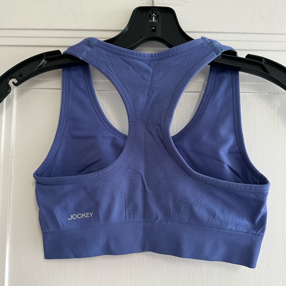 Like new! Jockey Women's Blue Sports Bra - Size S - Picture 2 of 5